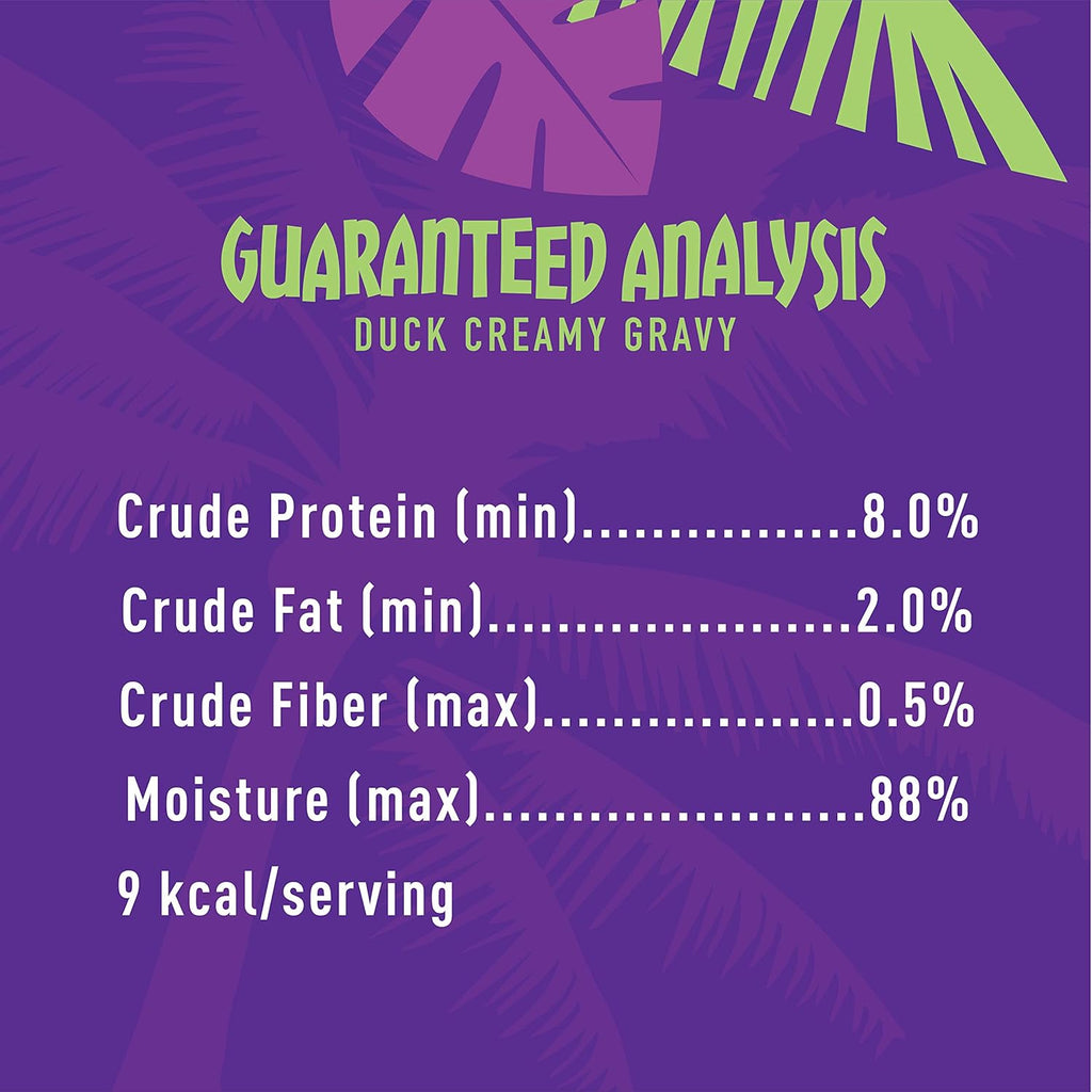 Tiki Cat Stix Wet Treats, Grain Free Lickable Mousse with Duck in Creamy Gravy 6 Count (Pack of 1)