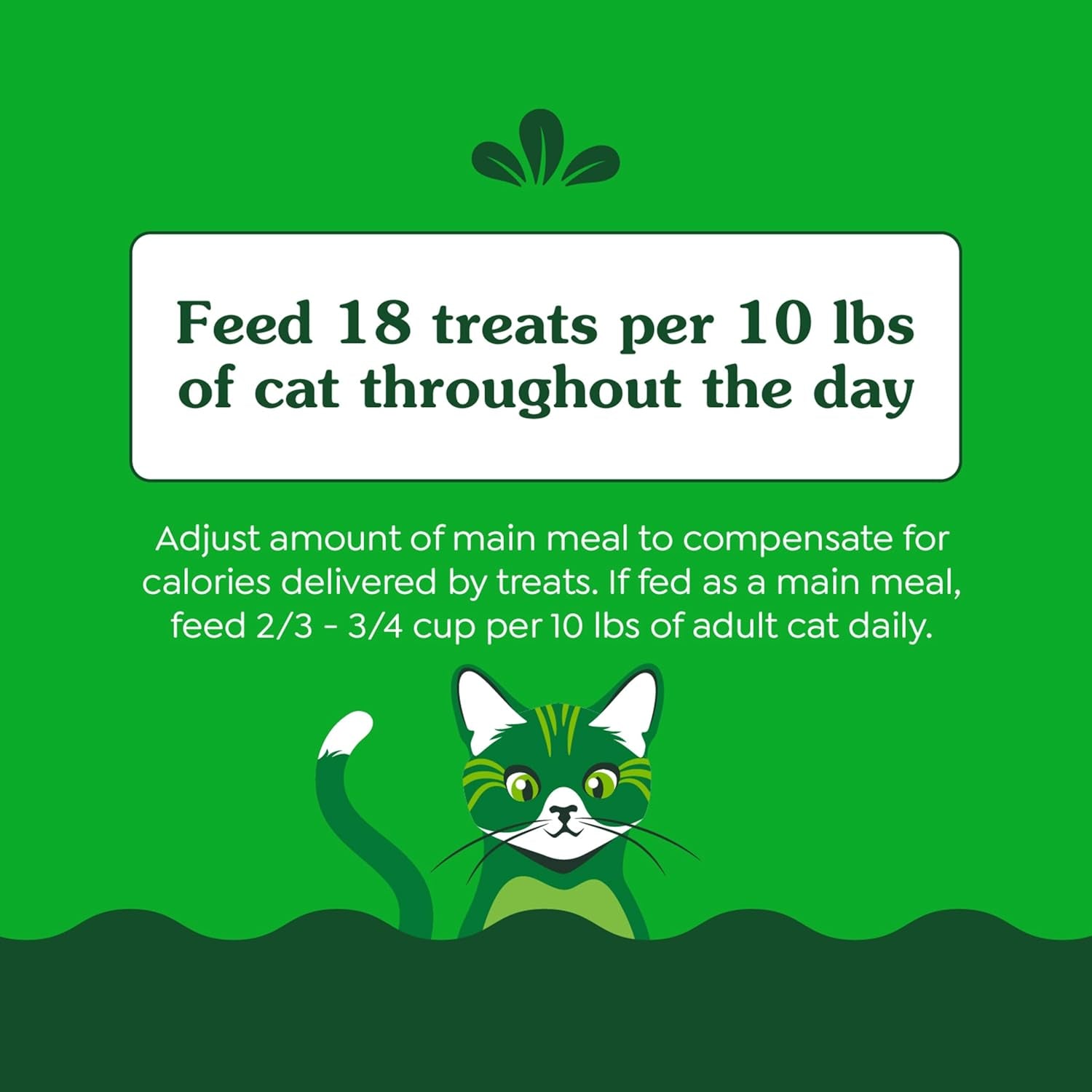 Feline Smartbites Healthy Indoor Cat Treats, Chicken Flavor, 16 Oz. Tub