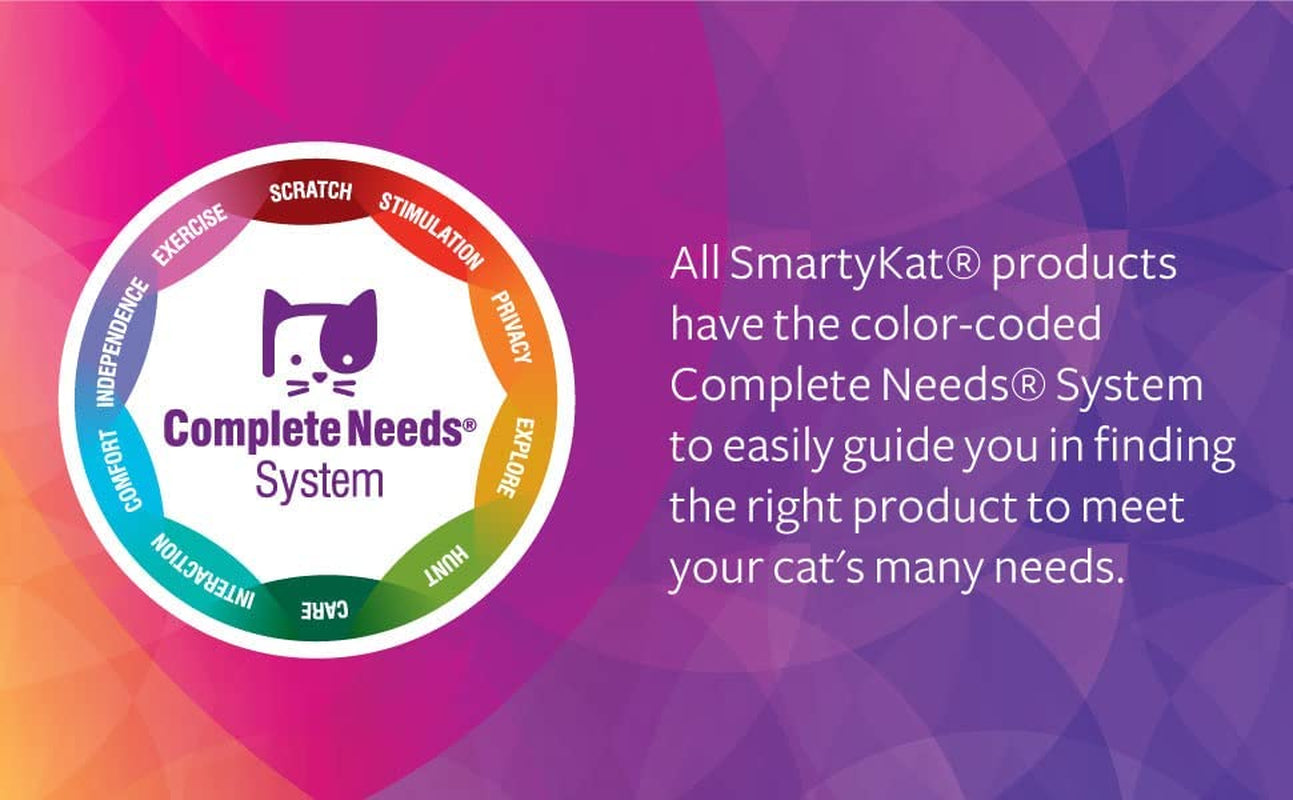 (3 Count) Skitter Critters Catnip Cat Toys - Gray/Cream, 3 Count